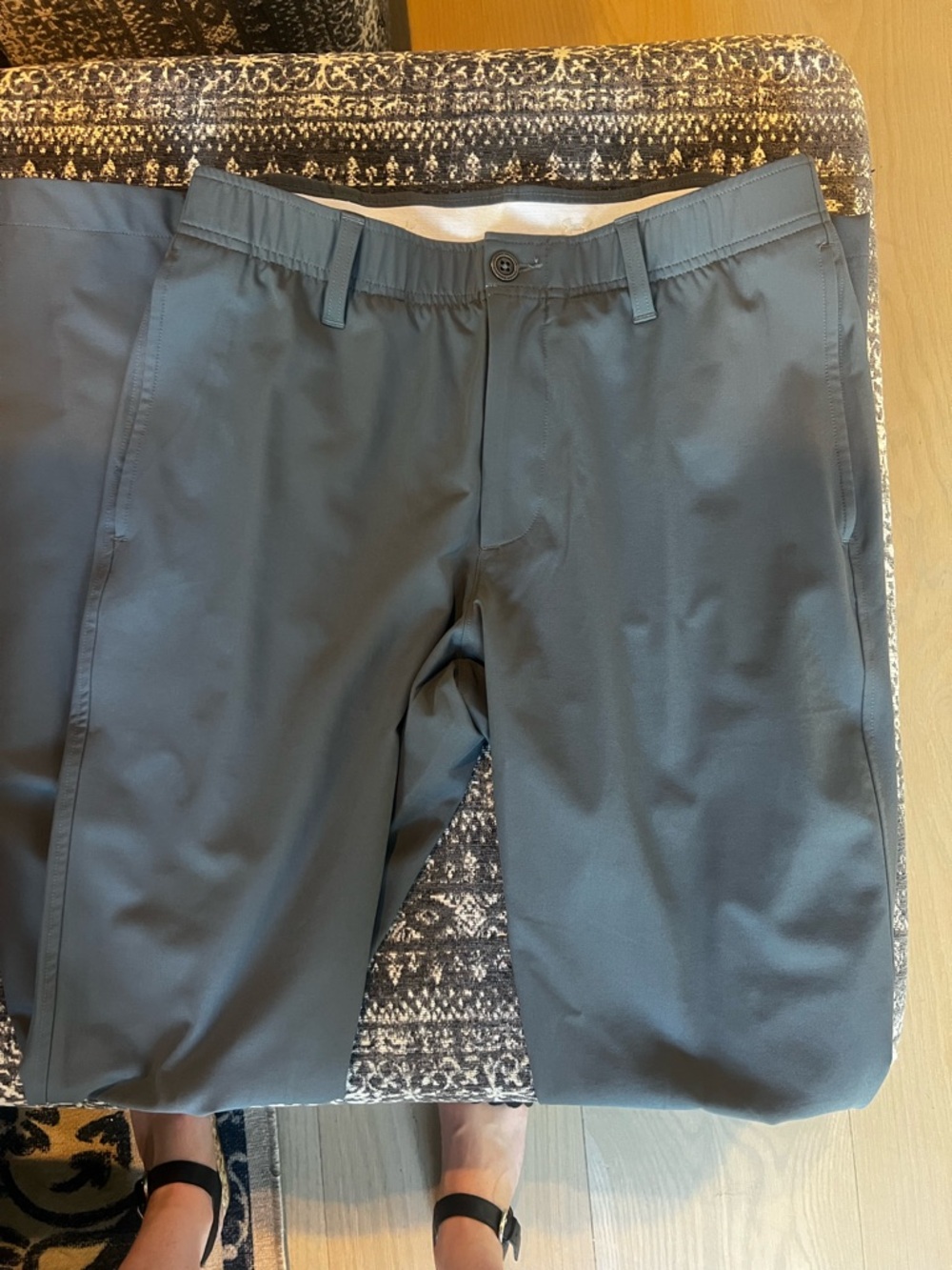 Under Armour Men's Two-Tone Gray Performance Shorts